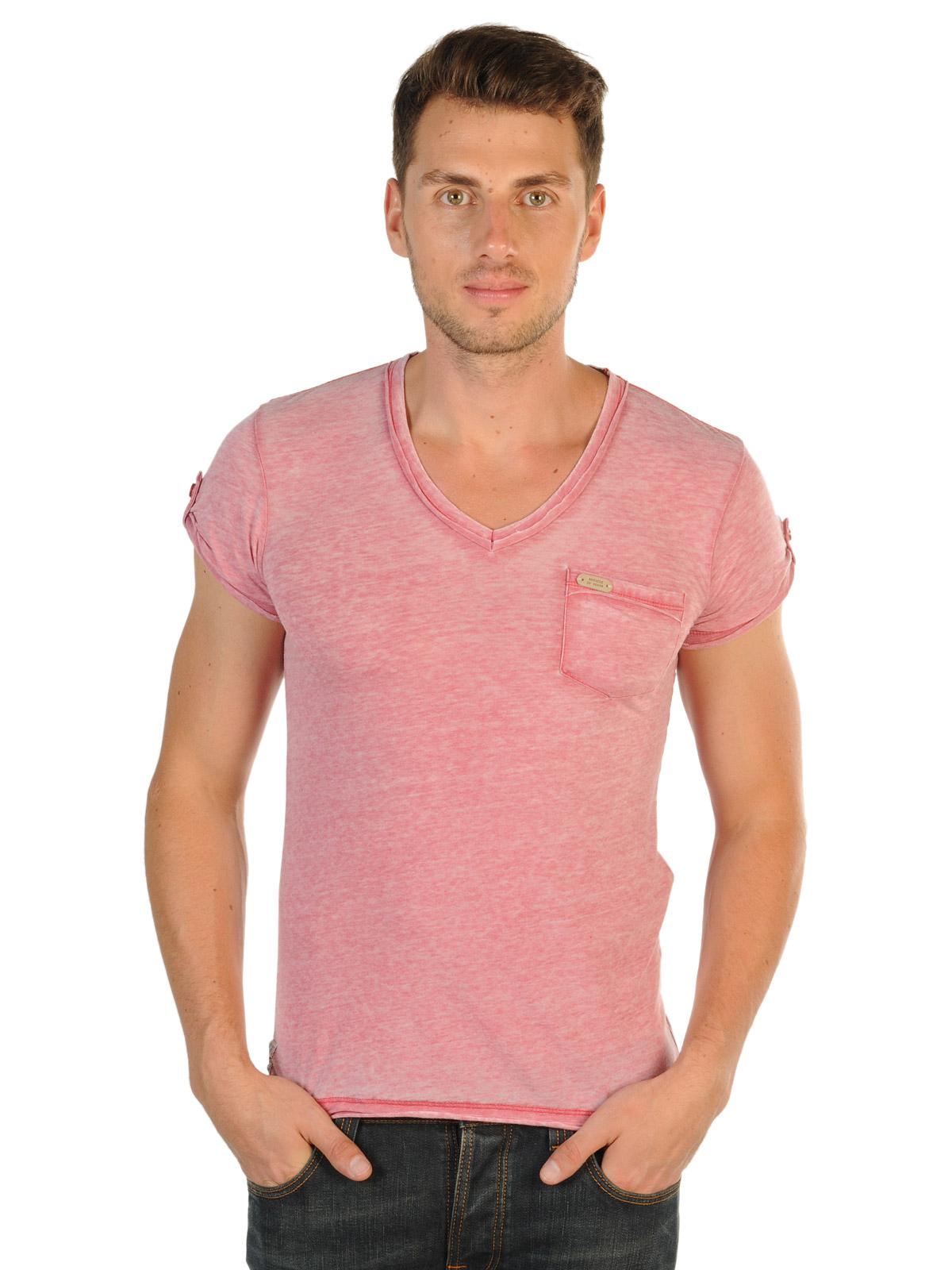 Foto M.O.D. Jeans Camiseta brick rojo M