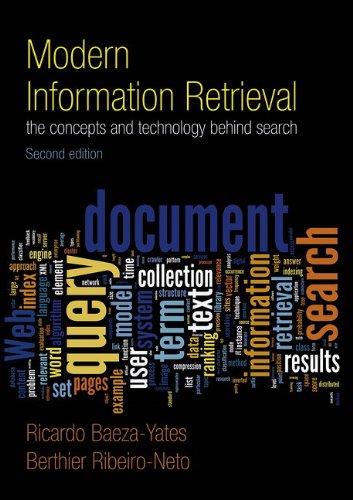 Foto Modern Information Retrieval: The Concepts and Technology Behind Search