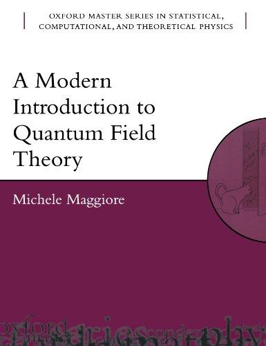 Foto Modern Introduction to Quantum Field Theory (Oxford Master Series in Physics)