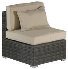 Foto MODULAR SILLON 1 PLAZA RATAN 5743-MARRON