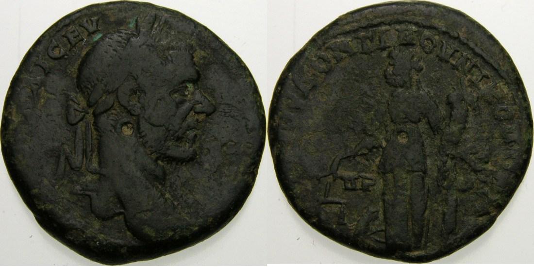 Foto Moesia Inferior Mittelbronze 217-218 n Chr