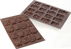 Foto Molde bombones silicomart sf146-navida