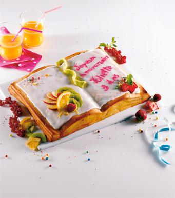 Foto Molde de silicona pastelero en forma de libro