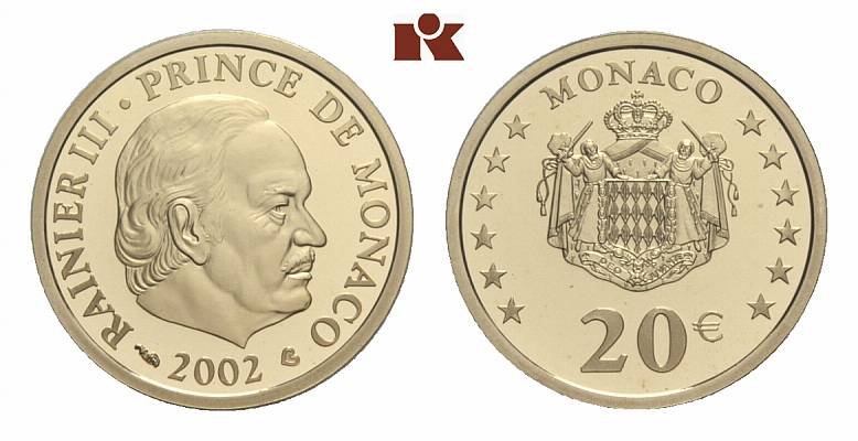 Foto Monaco 20 Euro 2002