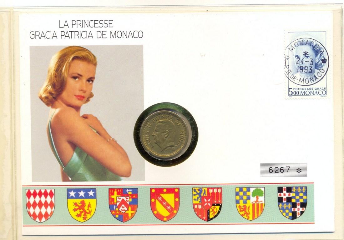 Foto Monaco Numisbrief 1993