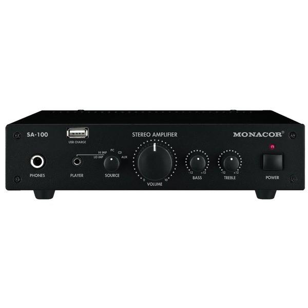 Foto Monacor SA100 Amplificatore 2x50w USB