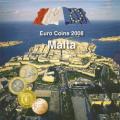Foto Monedas - Países Zona € - Malta - MT001 - Estuche Euros Malta 2008