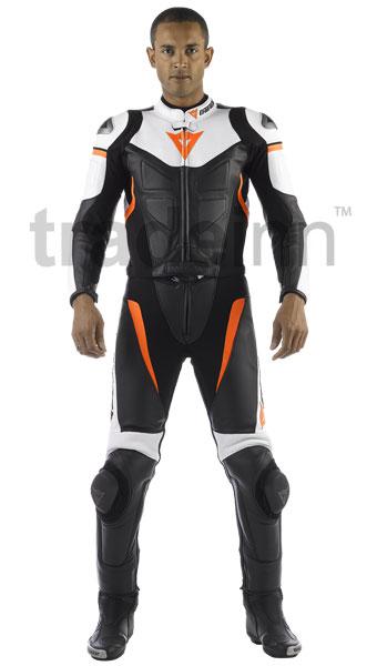 Foto Mono Dainese Avro Div. Black White Red Fluo