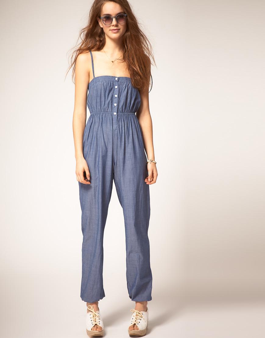 Foto Mono largo de cambray de Pepe Jeans Azul