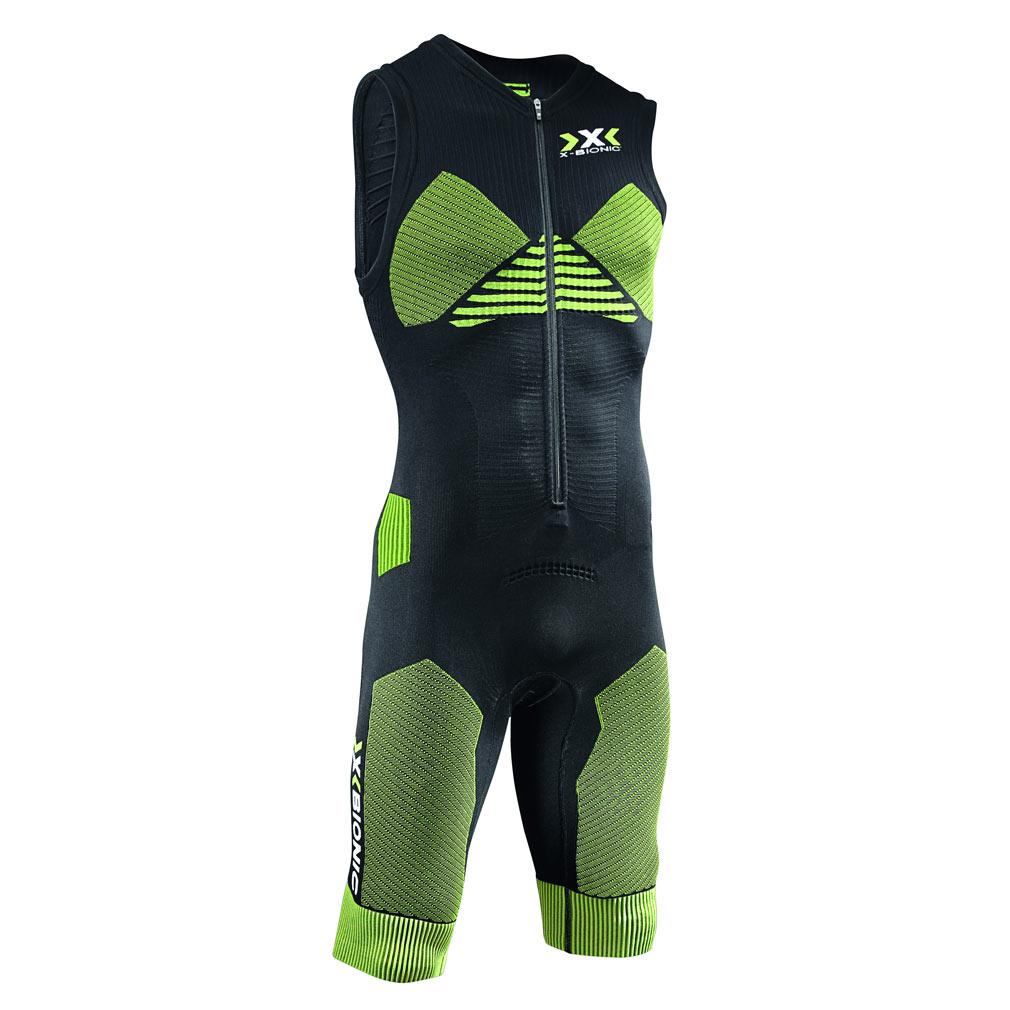 Foto Mono triatlón X-Bionic Effektor Power Triathlon negro amarillo