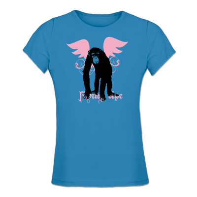 Foto Mono Volador T-shirt de mujer