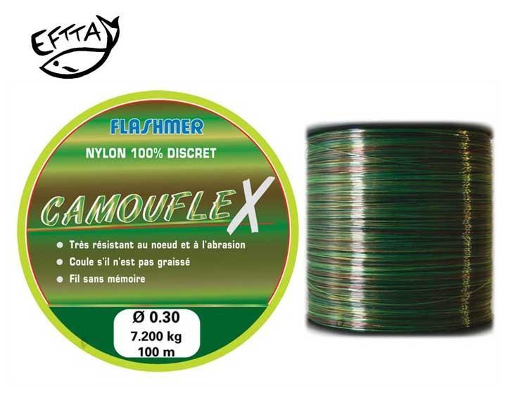 Foto monofilamento flashmer camouflex 1000m - 28/100