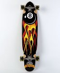 Foto Monopatin 8 Ball Diamond Longboard Medidas: 39” 7/16X9 1/8 Truck: Inve