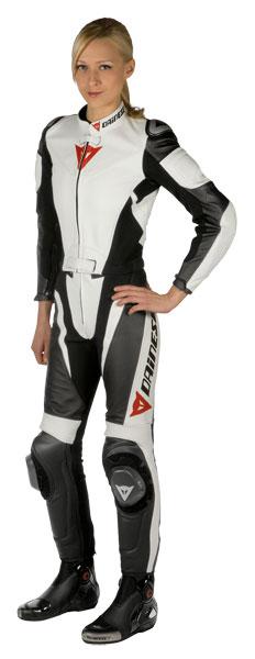 Foto Monos Dainese Avro Div. Lady White-black