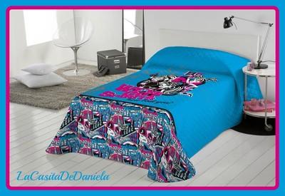 Foto Monster High Colcha Bouti Spirit Cama 105 / Single Bedding Quilt Bed 105