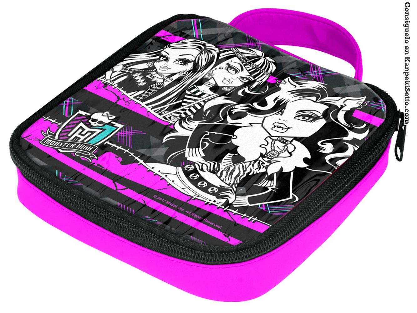 Foto Monster High Mini Bolso Termo Characters