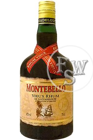 Foto Montebello Rhum Vieux 10 Jahre 0,7 ltr Rum