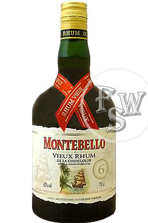 Foto Montebello Rhum Vieux 6 Jahre 0,7 ltr Rum