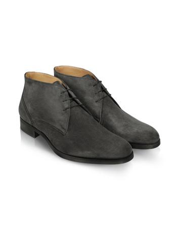 Foto Moreschi Zapatos, Stiria - Botines Gris Oscuro con Cordones