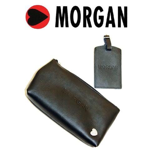 Foto Morgan De Toi Leather Travel Pouch And Luggage Tag Set