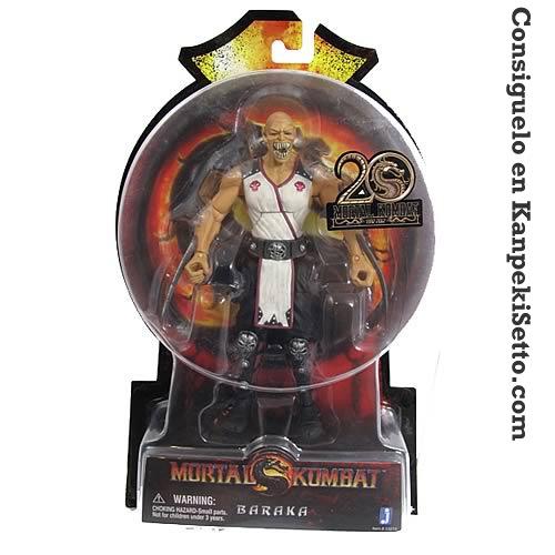 Foto Mortal kombat 9 figura baraka 15 cm