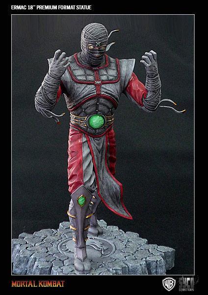 Foto Mortal Kombat 9 Premium Format Estatua Ermac 49 Cm