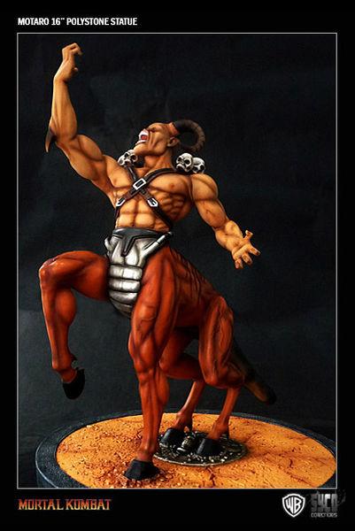Foto Mortal Kombat Estatua Motaro 41 Cm