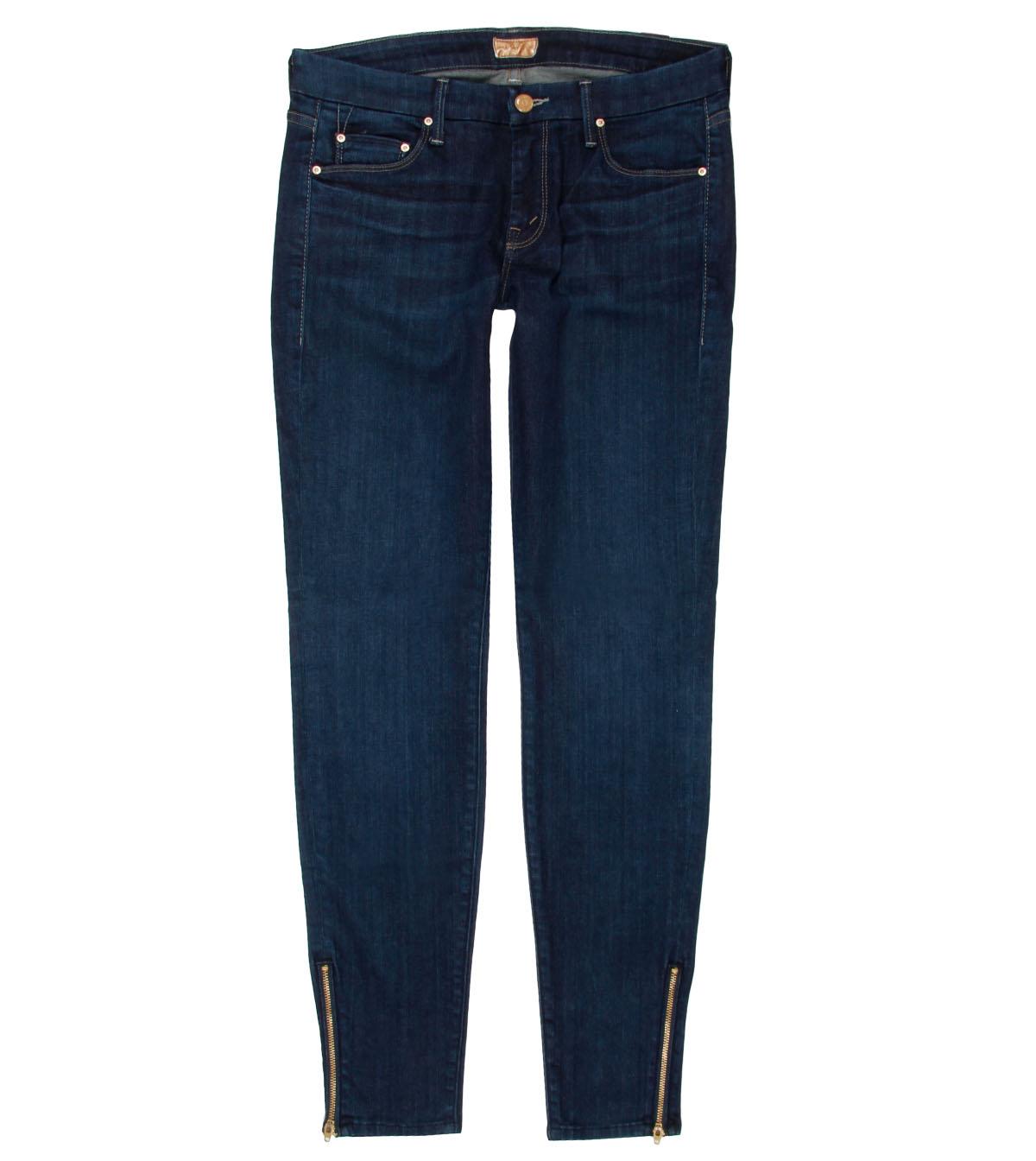 Foto Mother Dark Blue Washed Stretch Denim 