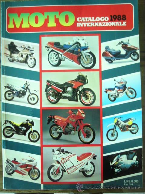Foto moto catalogo internazionale 1988 en italiano 112 pp todo i