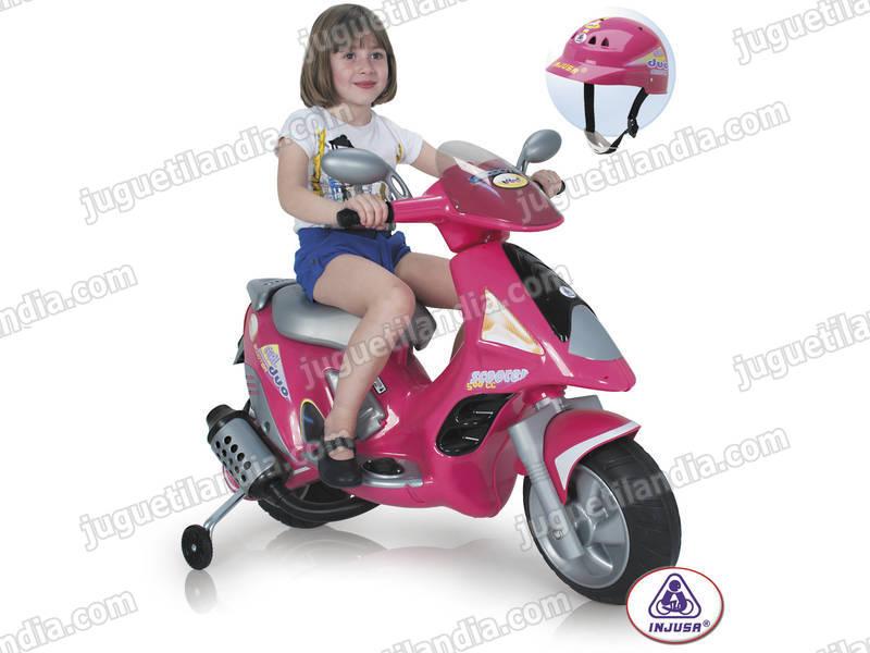 Foto Moto scooter duo 6v. chica