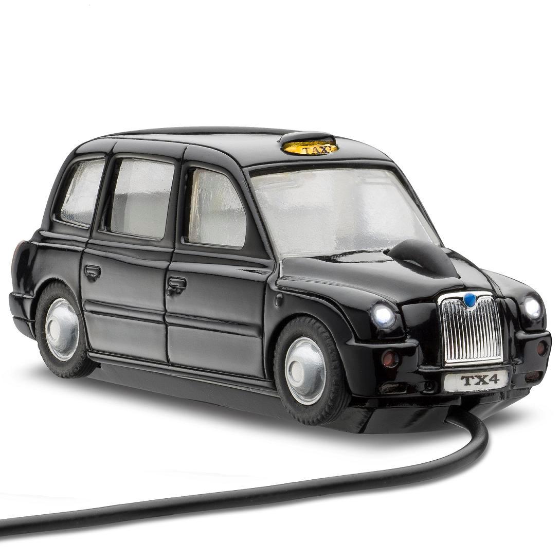 Foto MotorMouse London TX4 Taxi Wired Optical Computer Mouse - Black Cab