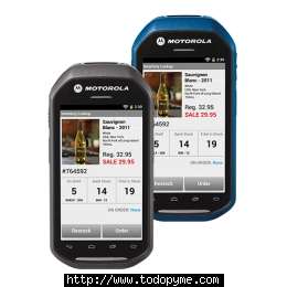 Foto Motorola MC40, BT, Wi-Fi, grey [portable data collection device, touch