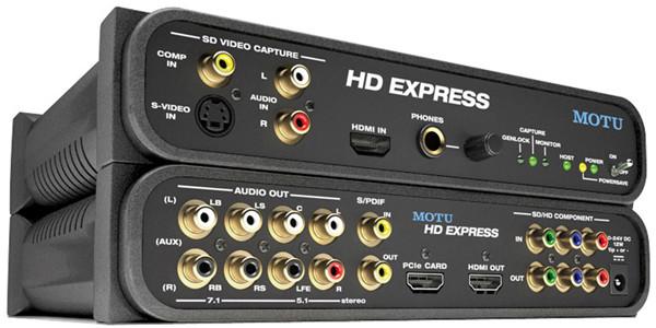 Foto Motu HD-EXPRESS TOWER. Interface de audio firewire