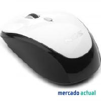 Foto mouse ngs roly white wireless optical nano receptor color blanco y neg