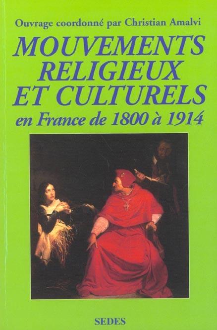 Foto Mouvements culturels et religieux en france de 1800 a 1914