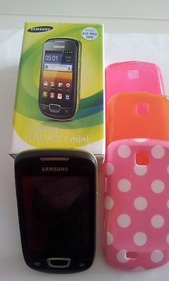 Foto Movil Libre Samsung Galaxy Mini Verde Pistacho+2gb+3 Carcasas En Buen Estado