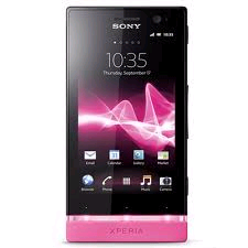 Foto Movil sony xperia u black/pink libre