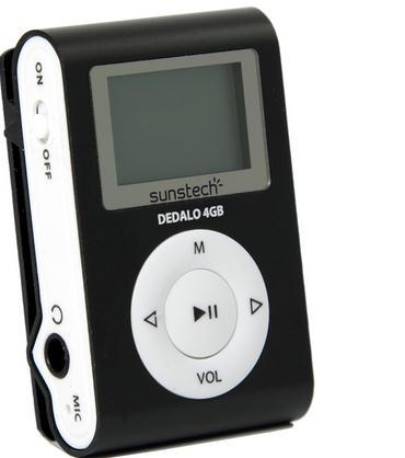 Foto MP3 Dedalo 4GB 1,1 pulgadas FM/Negro