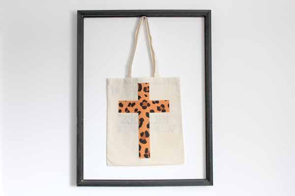 Foto MR SHOES Leopard Canvas Shopping Bag LEOPARD PRINT Size: one
