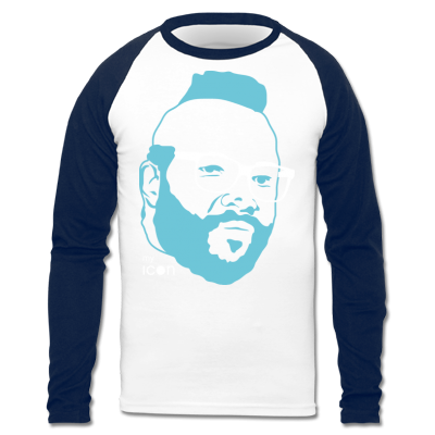 Foto Mr T Icon Camiseta Raglan Manga Larga Niños