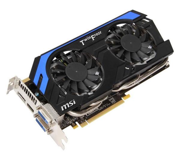 Foto Msi geforce gtx 660 ti - n660ti pe 2gd5/oc - 2 gb gddr5 - pci-express