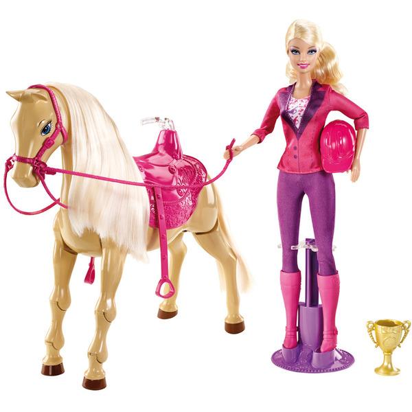 Foto Muñeca Barbie y Tawny caballito trotador Barbie Life in The Dreamhouse Mattel