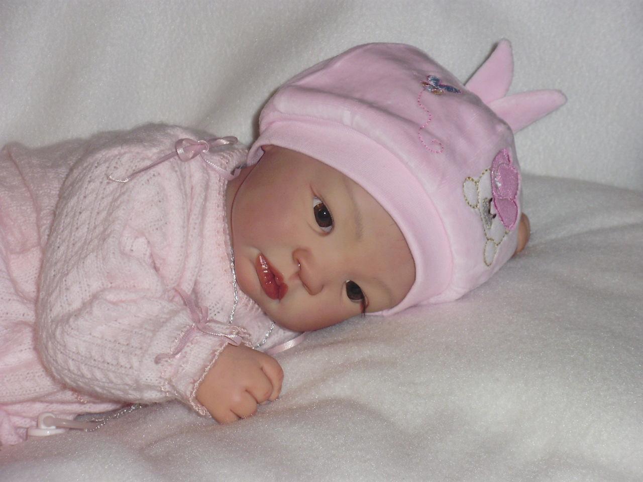 Foto Muñecas bebé reales muñecos reborn dolls - Candy- 50 cm