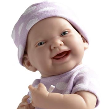 Foto Muñecas Berenguer dolls-La Newborn-traje violeta-38 cm
