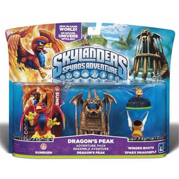Foto Muñeco skylanders adventure pack 4: dragons peak