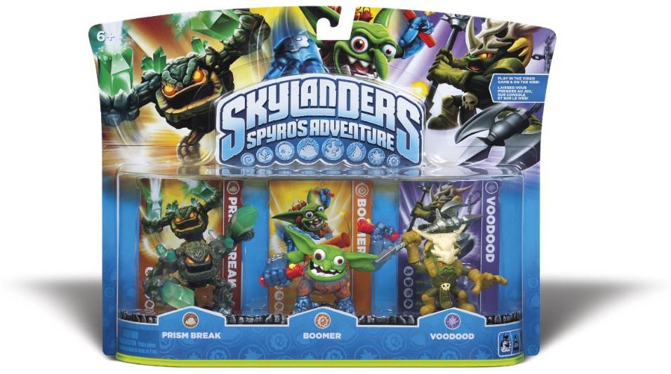 Foto Muñeco Skylanders Triple Pack B (prism/boomer/voodoo)