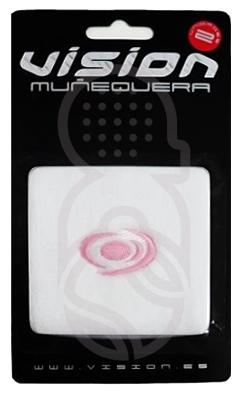 Foto Muñequeras Vision Logo Rosa