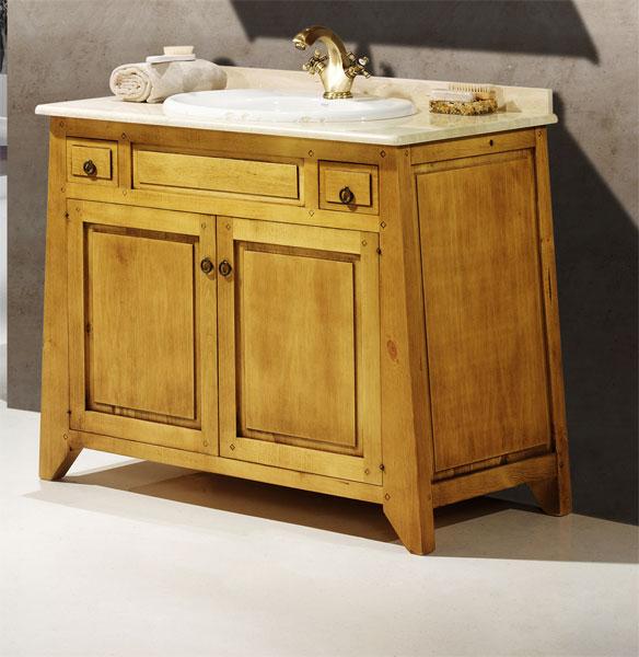 Foto Mueble Baño 2 Tamaños Rustico Lagar