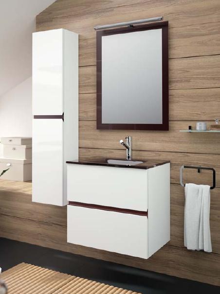 Foto Mueble de baño serie combi de salgar, medidas 600x450 lavabo ceramico incluido