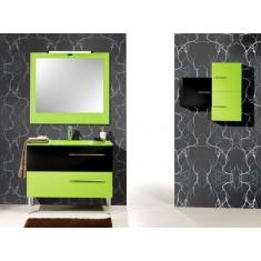 Foto Mueble nilo negro de 100 pistacho